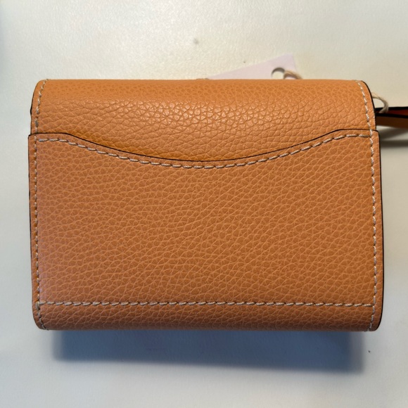 CHLOE Peach Bloom Darryl Wallet / small trifold nwt - Picture 3 of 9